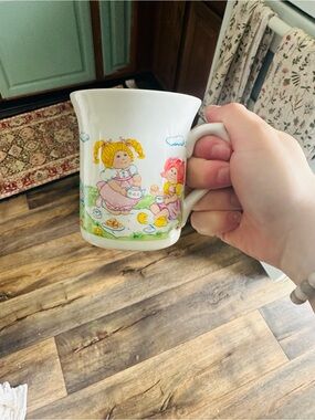 Vintage 1984 cabbage patch kids mug